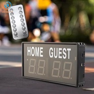 Dovewill Electronic Scoreboard Mini Score Counter Basketball Scoreboard Digital Scoreboard for Games