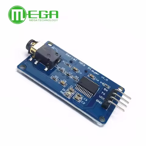 10pcs YX6300 YX5300 UART Control Serial MP3 Music Player Module AVR/ARM/PIC for arduino