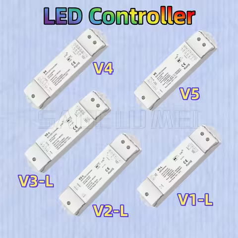 Skydance V1-L V2-L V3-L V4 V5 CV Controller(Push Dim) For LED Strip Lights Single Color Dual Color R