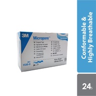 3M Micropore (1/2" x 10yd x 24s) 1530-0