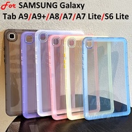 Fashion Shockproof Cover Thickened Soft Silicone Case For Samsung Galaxy Tab A9+ 5G A9 A8 A7 S6 Lite