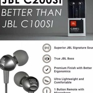 Jbl C200Si By Harman Kardon - Headset Earphone Jbl C200 Si Original