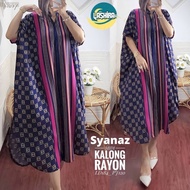 [✅Baru] Ghaliya Kalong Midi Dress Dres Pakaian Baju Gamis Longdress