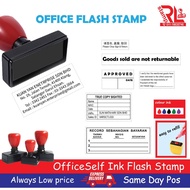 SMALL SIZE Rubber Stamp / Pre Ink Rubber Stamp / Self Ink Rubber Stamp / Round Chop / Company Stamp