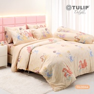 TULIP รุ่น TULIP Delight Princess พิมพ์ดิจิตอล DLD044 ลิขสิทธิ์แท้ดิสนีย์ ชุดเครื่องนอน ผ้าปูที่นอน