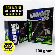 Kicau Mart Nanjung 105 Premium Voer Pellet Ebod Jaya Pur Pelet Pakan Makanan Burung Murai Kacer Cuca