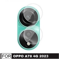 Tempered Glass Camera for Oppo A78 4G / A78 5G Anti-Scratch Clear Camera Lens