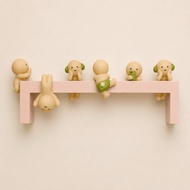 Smiski Sonny Angel Hipper Shelf Display Stand for Collectible Figures Wall Mount Display Shelf