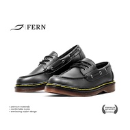 FERN - Aspen Gum | Men's Casual Black Derby Boots