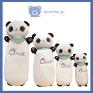 Giant Panda Milk Bolster Pillow Stuffed Toy 60cm ( 2 feet), 80cm (2.6 feet); Soft, Huggable, Pillow