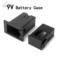 [freneci] 9V Battery Case 9V Volt Battery Holder Compartment Cover Guitar Bass Pickup NEW