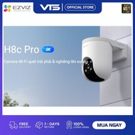 EZVIZ H8C PRO 5MP Wifi Camera, H8C PRO 4MP, H8C PRO 3MP - 360 Degree Rotation, 2-Way Talk, Night Col