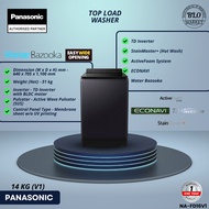 ANASONIC TOP LOAD WASHING MACHINE NA-FD16V1BRT (16KG)(TD INVERTER/ECONAVI/HOT WASH)