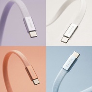 GUXON JELLY.Q 60W Jelly Fast Charge Flat Wire|TypeC Transmission Cable PD 3mm Ultra-Thin