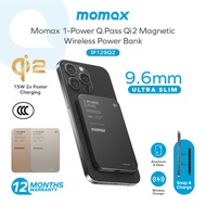 LUMOS [CCC Certified] Momax 116A / 129 Qi2 Q.Mag X 5,000mAh 15W Magnetic Wireless Powerbank