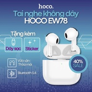 [Free Sticker] Hoco EW78 v5.4 Bluetooth headset, compact design, strong battery