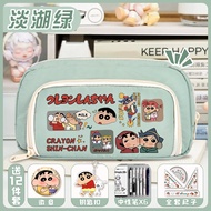 Túi Đựng Bút Chì Doraemon Dung Tích Lớn Túi Đựng Đồ Dùng Học Tập Ba Lớp Cho Bé Trai Túi Đựng Bút Chì