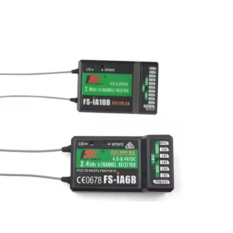 Flysky IA10B 2.4G 10 channel Receiver / ia6b 6CH receiver Compatible with i6 i6S ia6b transmisor Con