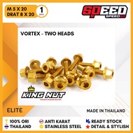 Bolt M 5 x 20 Thread 8 x 20 Vortex Elite 2 Bolt Keys Probolt Thailand Stainless King Nut