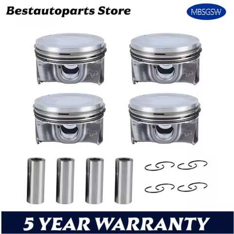 Engine Pistons Rings Set 06J198151B N90558301 06D107066L For ​S3 TTS Quattro VW Golf Polo Scirocco L