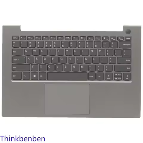 US English Mineral Gray Keyboard Upper Case Palmrest Shell Cover For Lenovo ThinkBook 14 G2 G3 ITL A