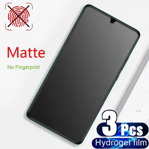 3Pcs Soft Hydrogel Matte Film For Samsung Galaxy A10 A20 A30 A40 A50 A60 A70 A90 Frosted Screen Prot