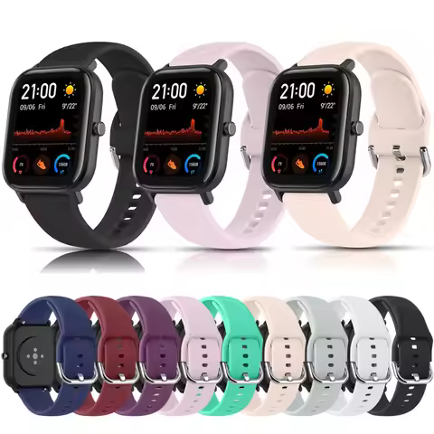 Strap For Amazfit GTS 2 Mini Band Silicone Bracelet Watchband For Amazfit GTS 3 Strap For Amazfit Bi