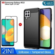 LAYAR 2in1 Soft Case Package Samsung M22 M32 A22 4G 5G LTE F22 A32 A52 A52s A72 A8 Star A7 A9 2018 A