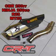 Akrapovic cbr250rr ninja250 r25 mt25 racing Exhaust
