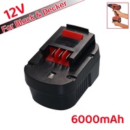 Brand new Black Decker 12V 6.0Ah A12E A12 / HP122K CD PS HP126F2K Welcome to Our Store
