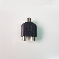 T RCA Socket to RCA Socket JR 3554/ Female Connector RCA Converter Spliter