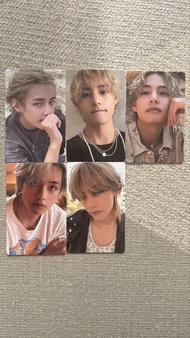 BTS V Taehyung ‘LAYOVER’ Photocard 小卡