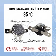 ORIGINAL THERMODISC THERMOSTAT DISPENSER DAN RICE COOKER 95 C OTOMATIS THERMO FUSE BIMETAL THERMODIS