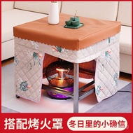 Good productMultifunctional Thermal Table Foldable Shelf Household Heating Table Square Galvanized Steel Square Dining T