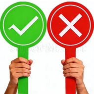 Double-sided Correct/incorrect Judgment Card - Judgment and Teaching Q&A Tool - Activity Interactive