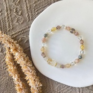 財氣自來黃水晶貔貅彈性手鍊