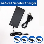 54.6V 2A charger for 48V li-ion Battery Charger DC Socket/connector for 48V 13S Lithium Skateboard B