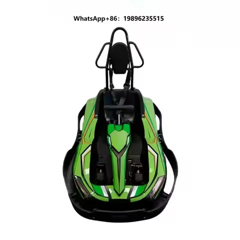 Kids Electric Go Kart Dual 600W Motors 35km/h Top Speed Battery Racing Kart for Amusement Park