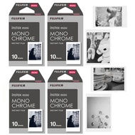 富士Instax Mini 9 8 黑白底片 10-40張，適用於Mini 12 11 300 7s 7 50s 50i 90 25 DW Share SP-1拍立得相機