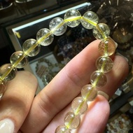 高品玻璃晶體細閃黃金利比亞隕石7mm12.40g增加執行力事業招財