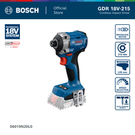 BOSCH GDR 18V-215 Professional ไขควงกระแทกไร้สาย 18V แรงบิด 215Nm โหมดอัจฉริยะ (รหัส 06019N20L0)