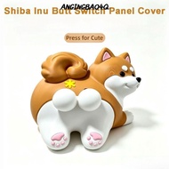 ANGINGBAO4Q Switch Panel Cover, Dog's Butt Ugliness Concealing Wall Switch Plate, Switch Beautificat