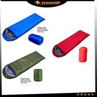 ECOCHAMP High Quality  1KG Premium Thick Water Resistant Camping Sleeping Bag Beg Tidur Tebal