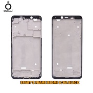 Frame hp Redmi 6 - 6A Black Spare Part Part's Frame Black Original