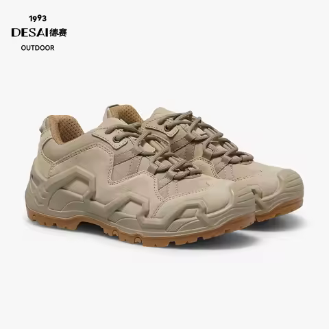 DESAI Sports outdoor shoes, high top waterproof shoes, lightweight hiking shoes