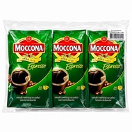 [1 Pack = 3 Sachets] Moccona Espresso 50g Sachet. (Pack Of 3 Sachets) Green*Instant Coffee Dark...It