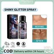 【Hantar sekarang】Glitter Spray 120ml Spray Glitter For Fabric Glitter Spray Hair Body Glitter Spray 