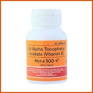 ◊ ★ ❡ MYRA E 300 IU, 30 Capsules, 1 Bottle