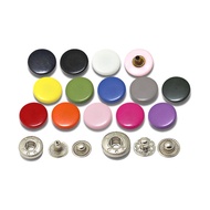 Button Round Flat Resin Snap Button Concealed Button Black Snap Button Emergency Button Snap Button 