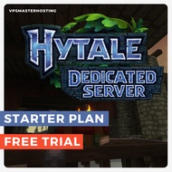 [FREE TRIAL] Hytale Server Hosting Starter Plan | 8GB - 16GB RAM | Control Panel | NVMe SSD | 24/7 O